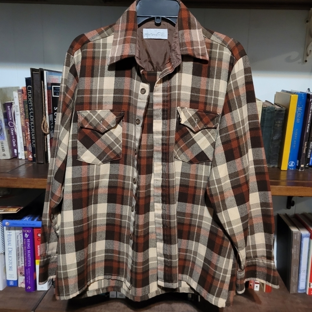 Windbreaker Flannel. Men's med